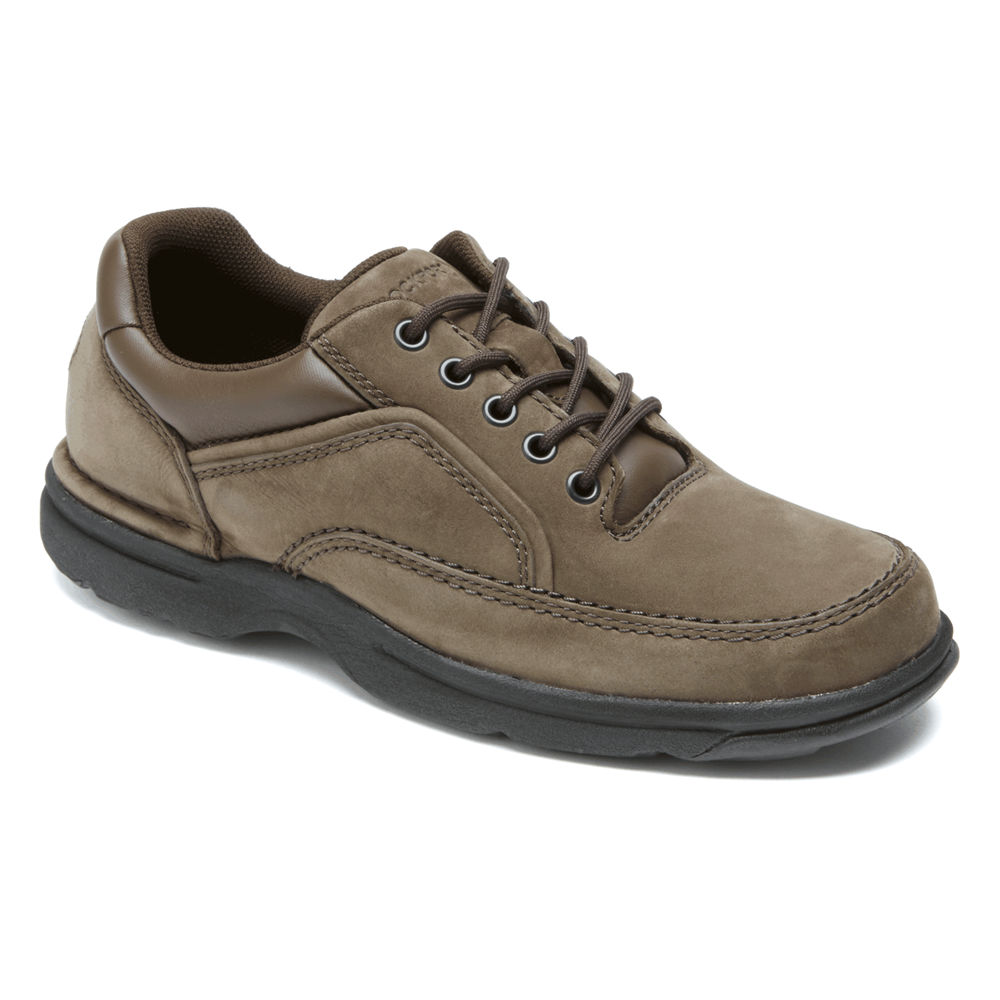 Rockport Mens Ridgefield Eureka - Sneakers Olive - JQH240971